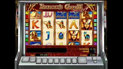 Игровой автомат Pharaon’s Gold 3 (Золото Фараонов 3) в онлайн казино Slot Club